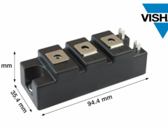 Vishay推出采用改良设计的INT-A-PAK封装IGBT功率模块，降低导通和开关损耗